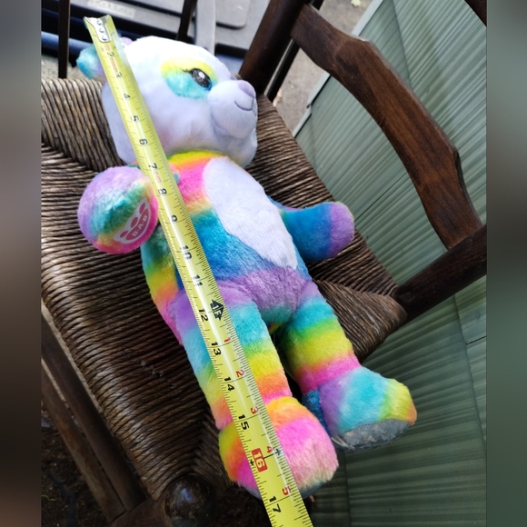 BUILD A BEAR Rainbow Friends Panda Bear Plush Multicolor Doll Stuffed Animal Toy - Picture 15 of 15